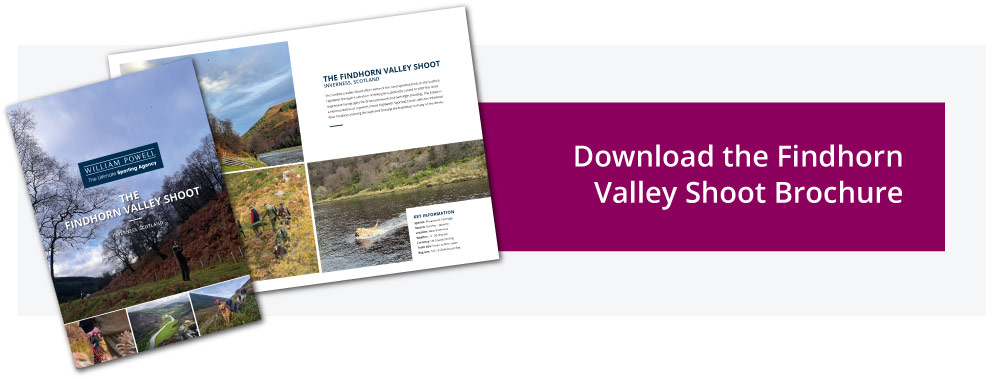 Download the Findhorn Valley Shoot Brochure